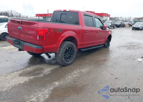 2020 Ford F-150 Lariat z USA, uszkodzony, nr VIN 1FTEW1E54LFC16594